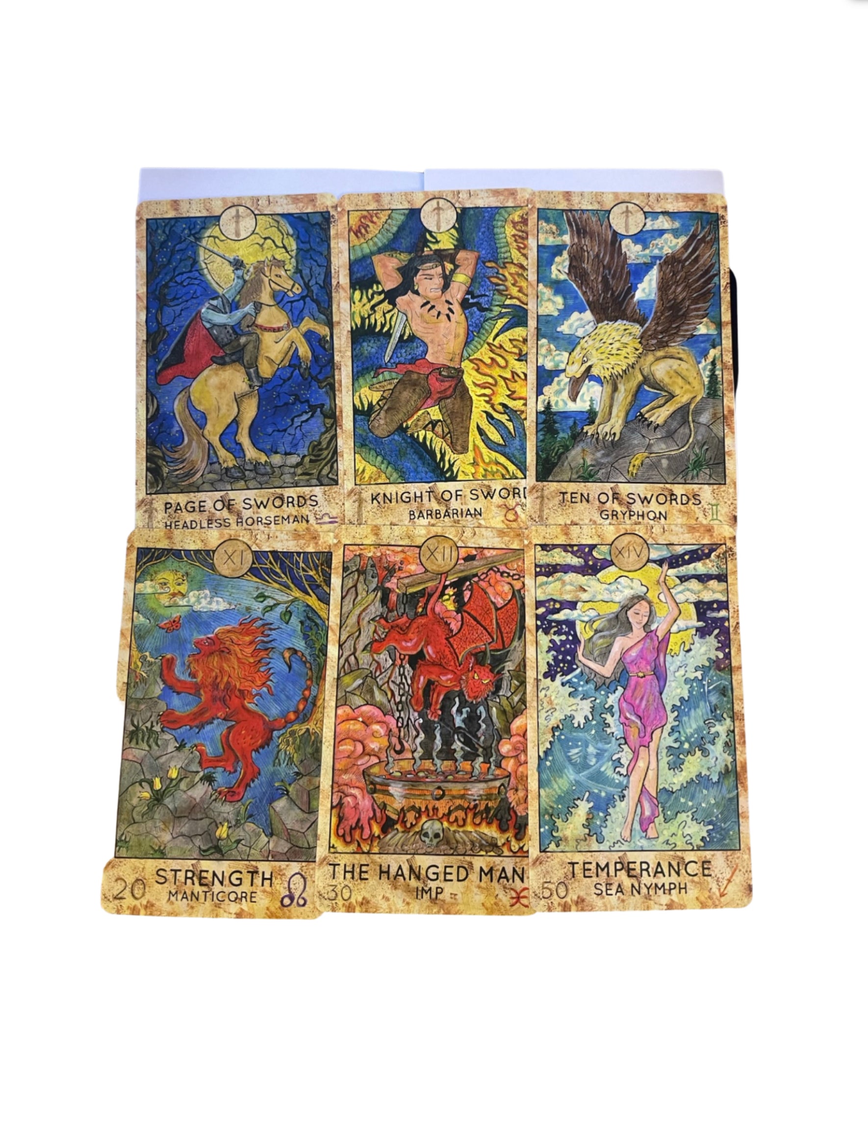 Fantasy World Tarot Cards - Deck of 78