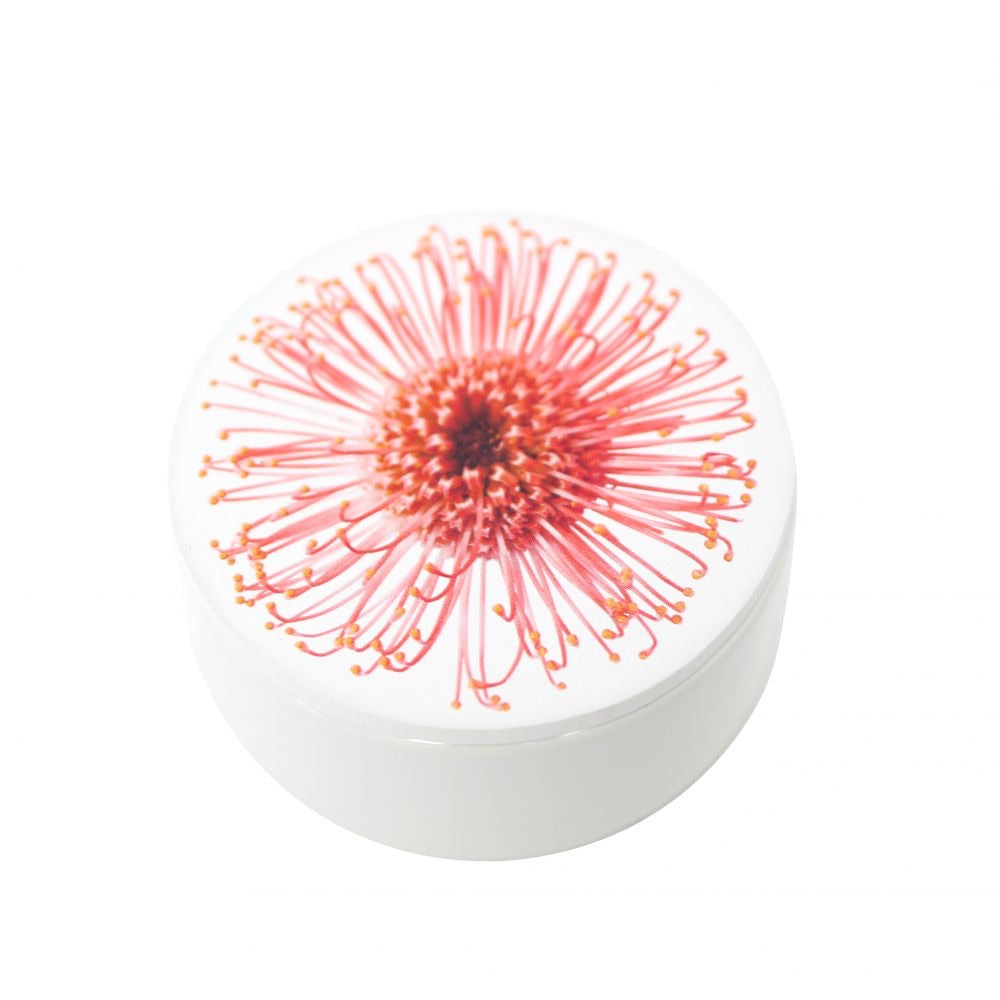 Flourish Small Round Trinket Box