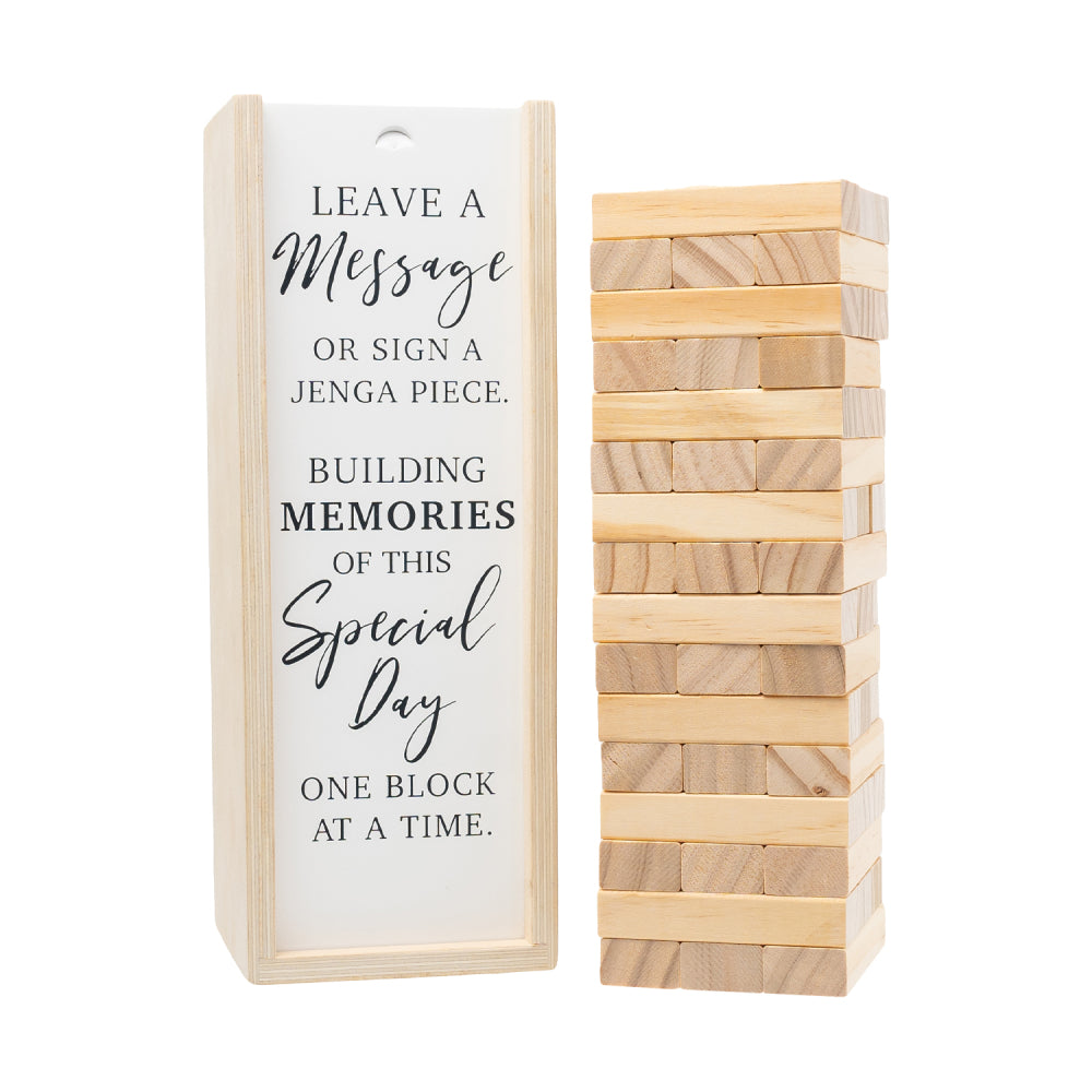 Wedding Signature Jenga