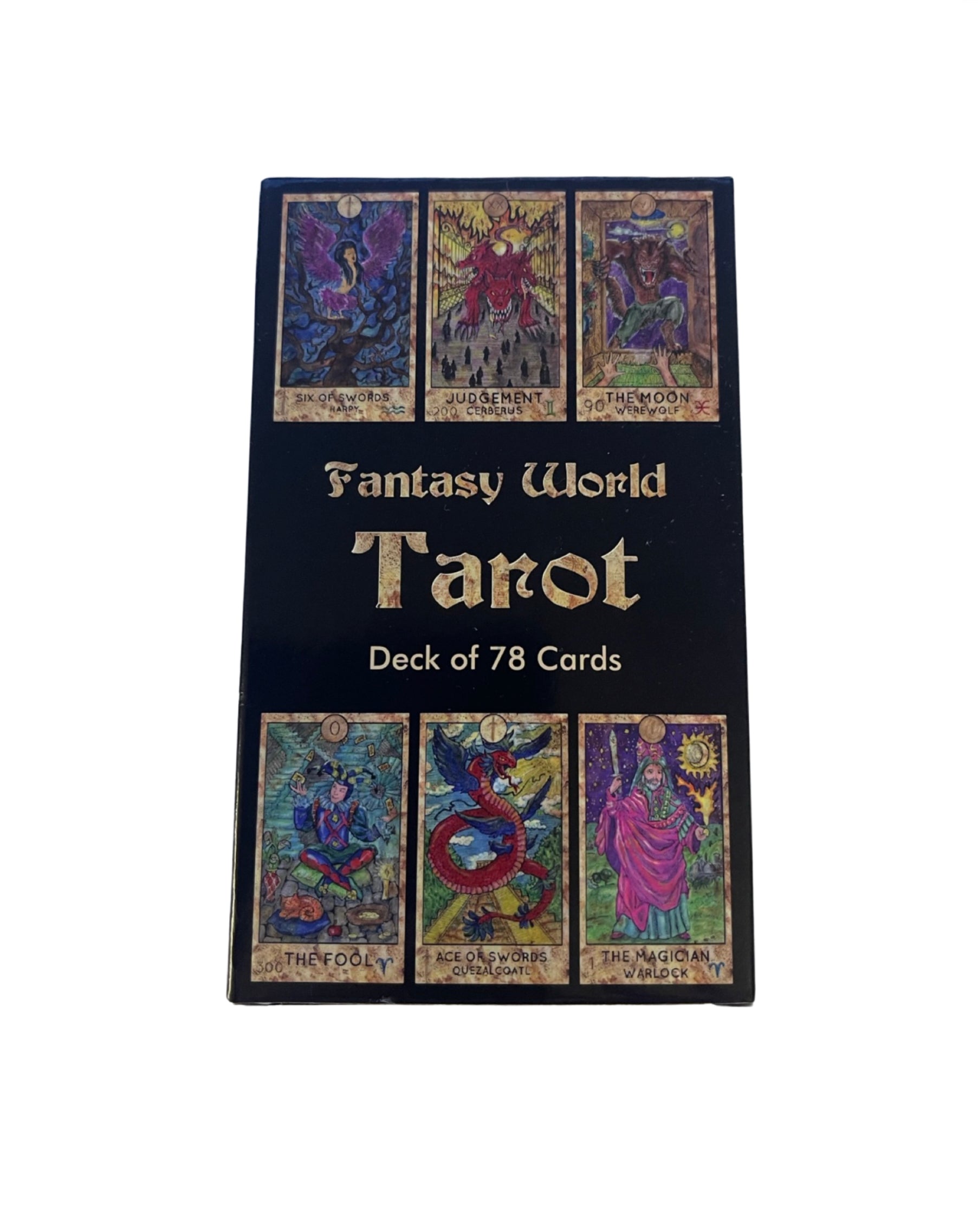 Fantasy World Tarot Cards - Deck of 78