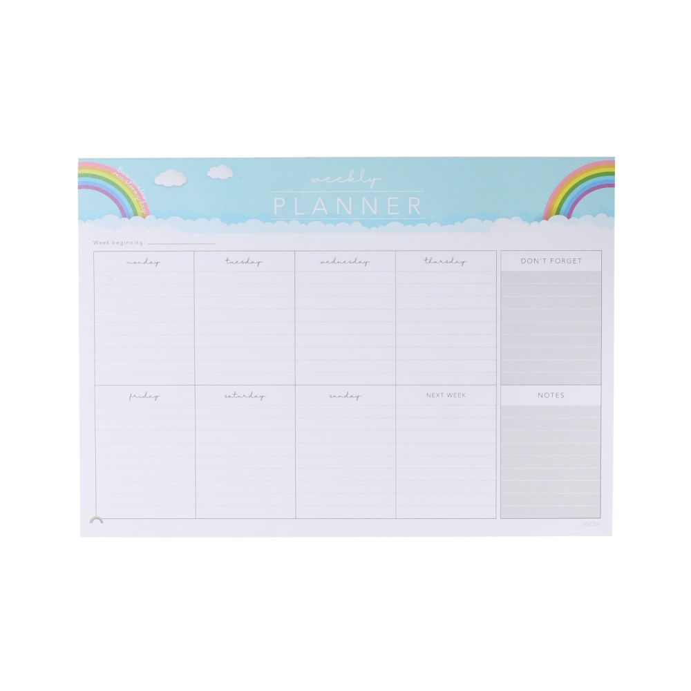 Weekly Planner - Rainbow