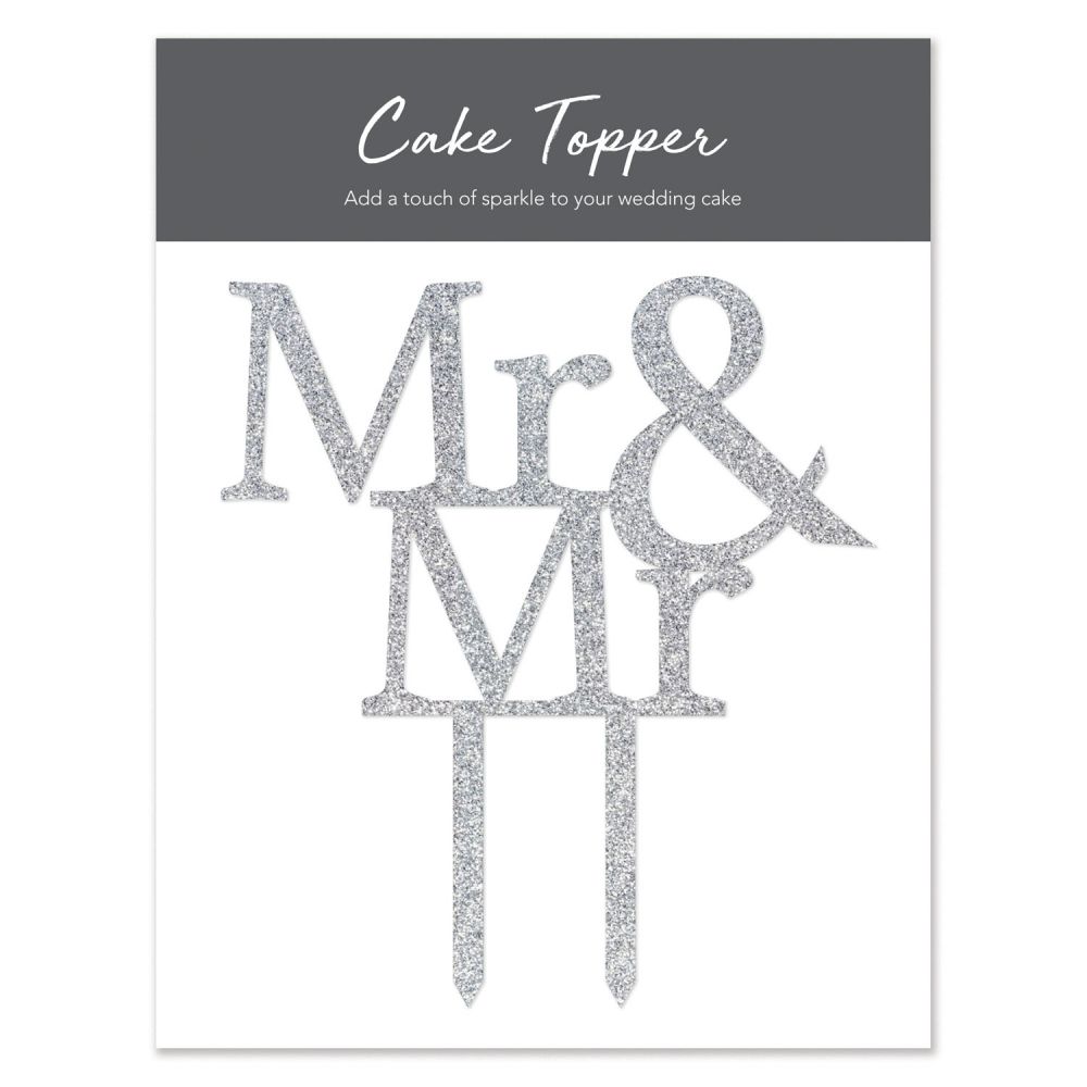Wedding Mr & Mr Cake Topper