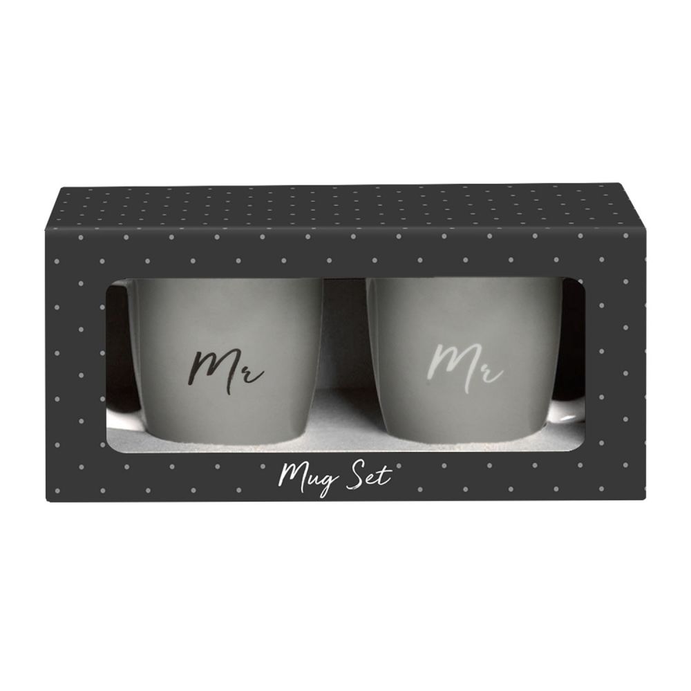 Wedding Mr & Mr Mug Set